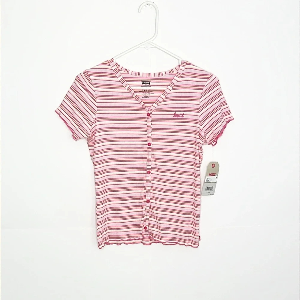 Girls Levi's Stripe Tee Size XL